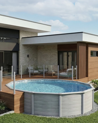 above the ground pool - thermoplastic extrusion