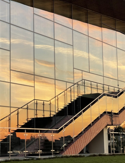 Stadium curtain wall